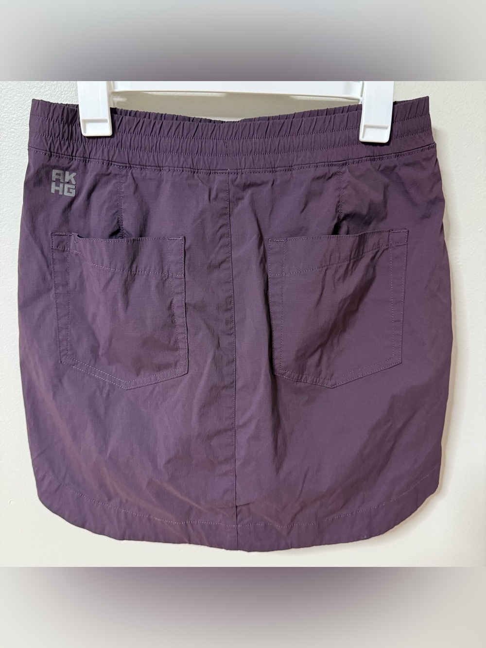 Duluth Trading Alaskan Hardgear Access Point Pull On Skort Skirt Purple 10 - Picture 3 of 11
